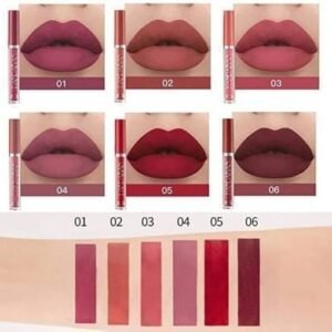 this image is a catelog of lipstick palate